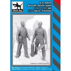 Black Dog F32102 1/32 US NAVY aircraftcarrier team 1941-45 set