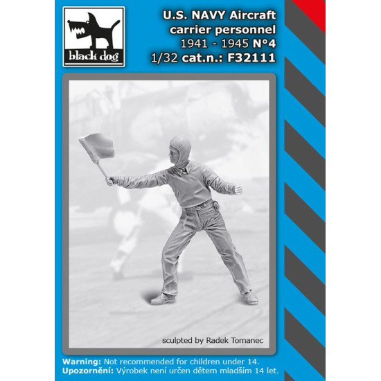 Black Dog F32111 1/32 U.S. NAVY aircraft carrier personnel 1941-45 #4