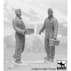 Black Dog F32121 1/32 Luftwaffe mechanics personnel set #2