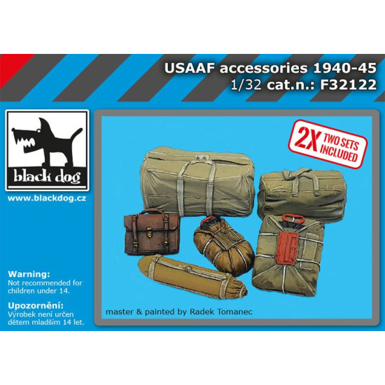 Black Dog F32122 1/32 USAAF accessories set