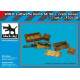 Black Dog F32128 1/32 WW II Luftwaffe bomb Sc 50+crate boxes