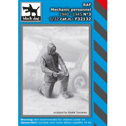 Black Dog F32132 1/32 RAF mechanics personnel 1940-45 #3