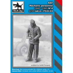 Black Dog F32133 1/32 RAF mechanics personnel 1940-45 #4