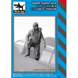 Black Dog F32135 1/32 USAAF Fighter pilot 1940-45 #1