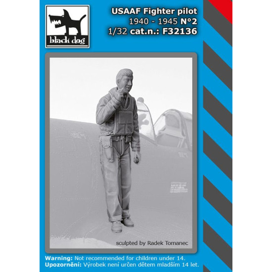 Black Dog F32136 1/32 USAAF Fighter pilot 1940-45 #2