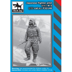 Black Dog F32140 1/32 Japanese fighter pilot WW II #2