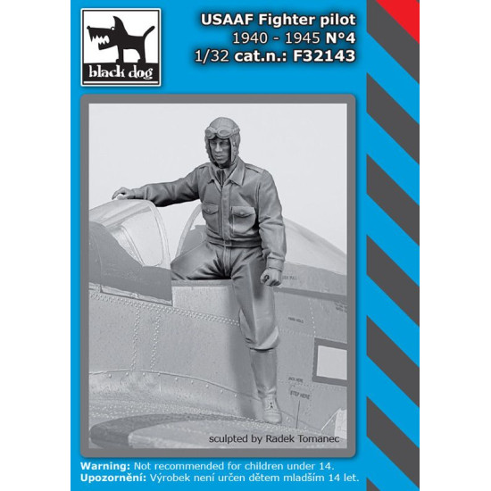 Black Dog F32143 1/32 USAAF Fighter pilot 1940-45 #4