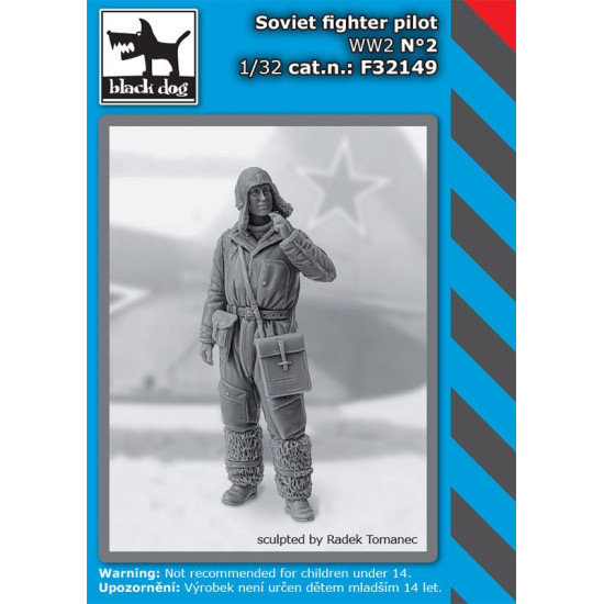 Black Dog F32149 1/32 Soviet fighter pilot WW II #2