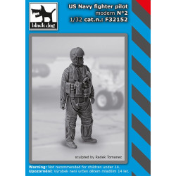 Black Dog F32152 1/32 US Navy fighter pilot modern #2