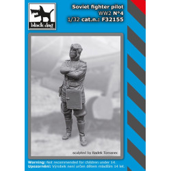 Black Dog F32155 1/32 Soviet fighter pilot WW II #4