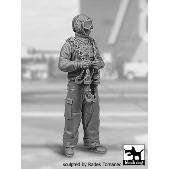 Black Dog F32161 1/32 US aircraft carrier deck crew #4