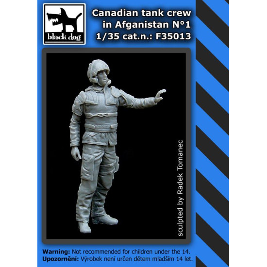 Black Dog F35013 1/35 Canadian tank crew in Afganistan #1