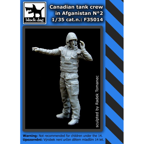 Black Dog F35014 1/35 Canadian tank crew in Afganistan #2