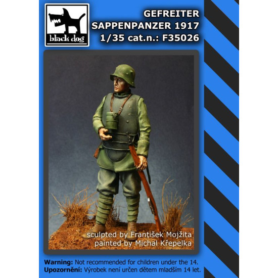 Black Dog F35026 1/35 Gefreiter Sappenpanzer 1917