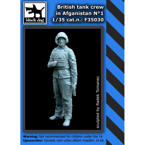 Black Dog F35030 1/35 British tank crew in Afganistan #1