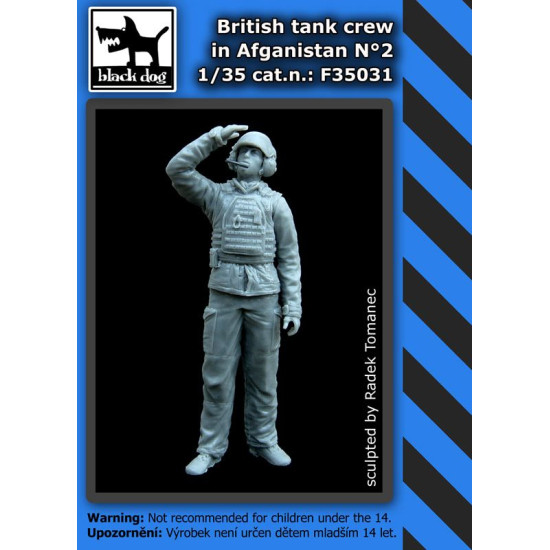 Black Dog F35031 1/35 British tank crew in Afganistan #2