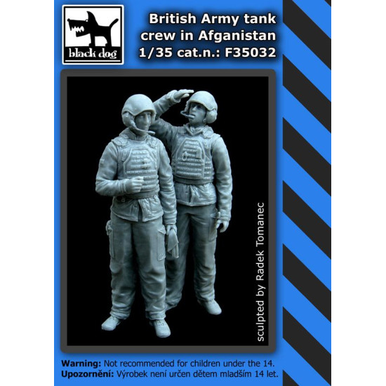 Black Dog F35032 1/35 British army tank crew in Afghanistan