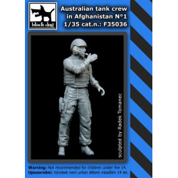 Black Dog F35036 1/35 Australian tank crew in Afghanistan #1