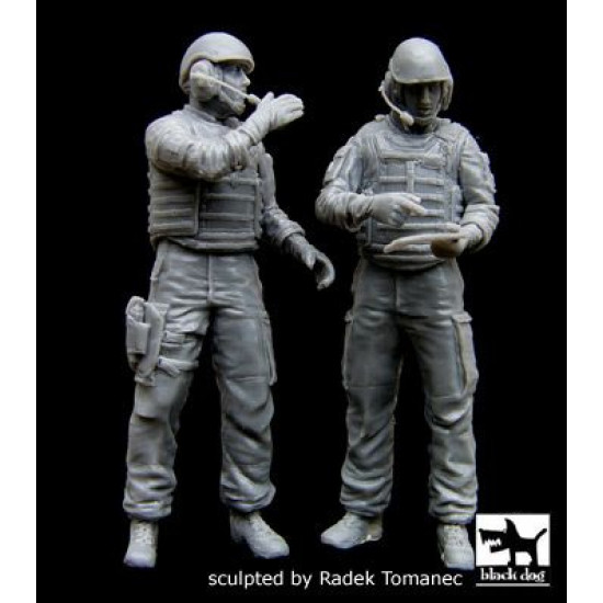 Black Dog F35038 1/35 Australian army tank crew in Afghanistan