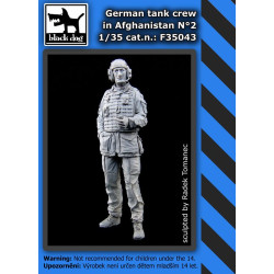 Black Dog F35043 1/35 German tank crew in Afghanistan #2