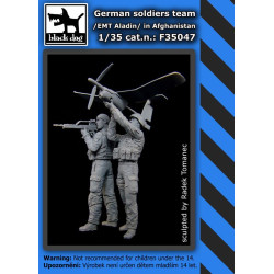 Black Dog F35047 1/35 German soldiers team/EMT Aladin/in Afghanist.