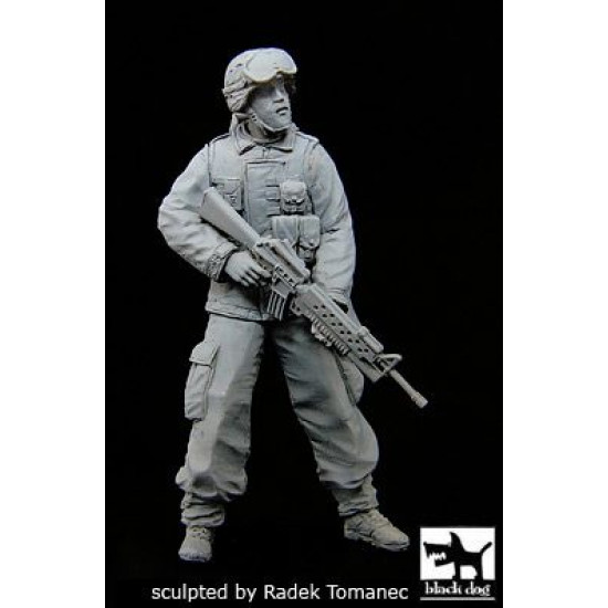 Black Dog F35048 1/35 US soldier in Iraq #1