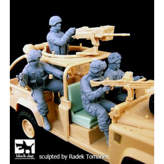 Black Dog F35061 1/35 US team RSOV 4 fig.