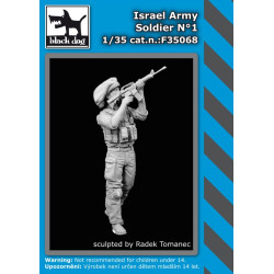 Black Dog F35068 1/35 Israel army soldier #1