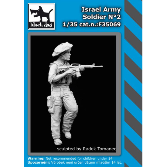 Black Dog F35069 1/35 Israel army soldier #2