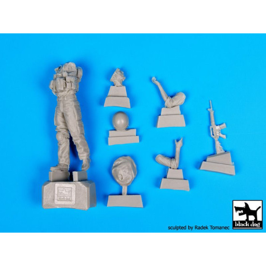 Black Dog F35070 1/35 Israel army soldiers set