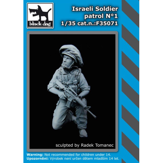 Black Dog F35071 1/35 Israeli soldier patrol #1