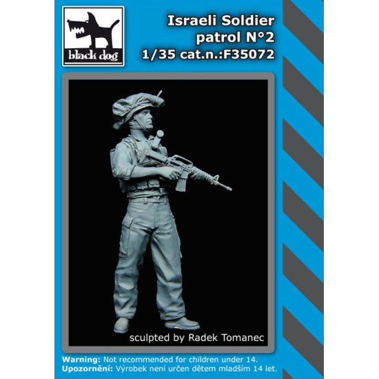 Black Dog F35072 1/35 Israeli soldier patrol #2