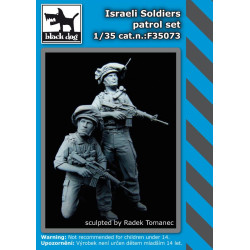 Black Dog F35073 1/35 Israeli soldiers patrol set