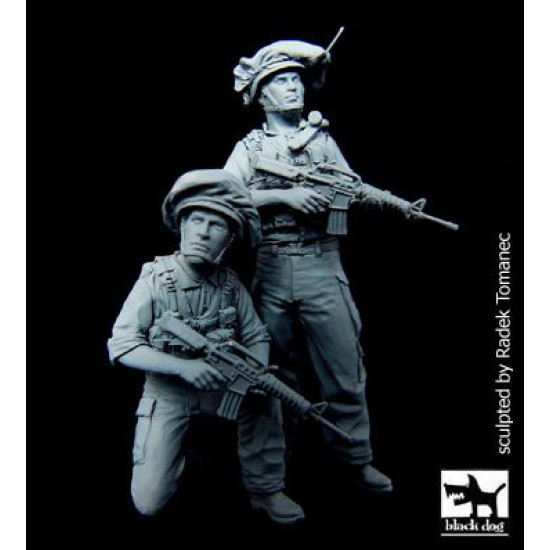 Black Dog F35073 1/35 Israeli soldiers patrol set