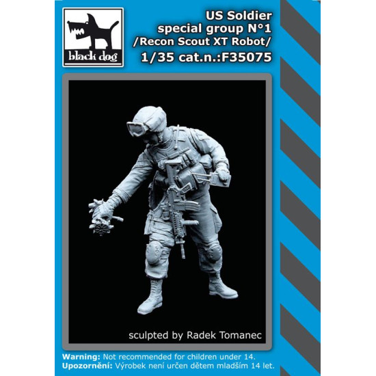 Black Dog F35075 1/35 US soldier special group #1