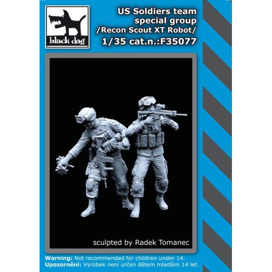 Black Dog F35077 1/35 US soldiers team special group