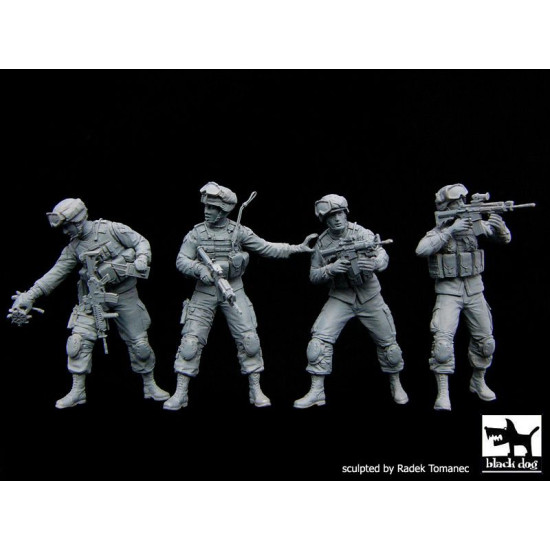 Black Dog F35081 1/35 US soldiers special group team big set