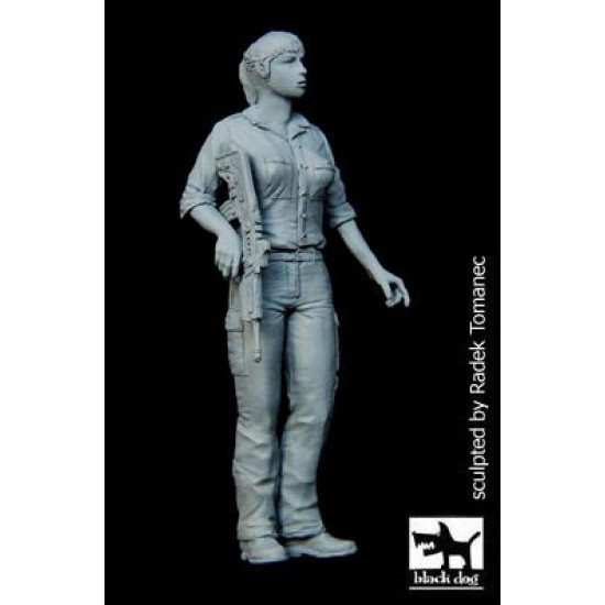 Black Dog F35089 1/35 Israeli woman soldier #1