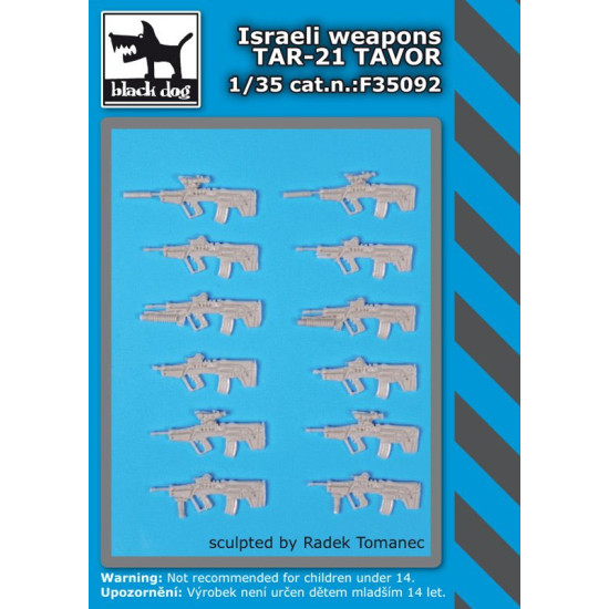 Black Dog F35092 1/35 Israeli weapons TAR-21 Tavor