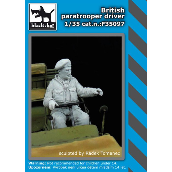 Black Dog F35097 1/35 British paratrooper driver