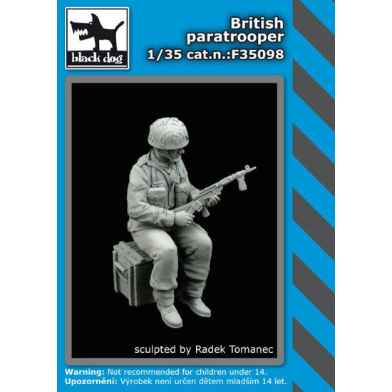 Black Dog F35098 1/35 British paratrooper