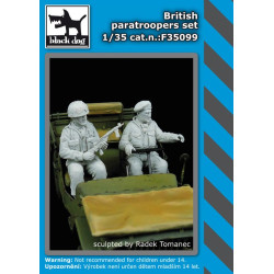 Black Dog F35099 1/35 British paratroopers set