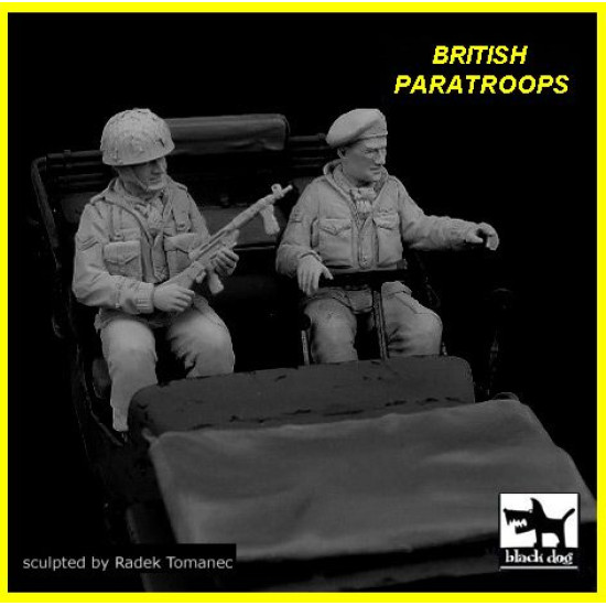 Black Dog F35099 1/35 British paratroopers set
