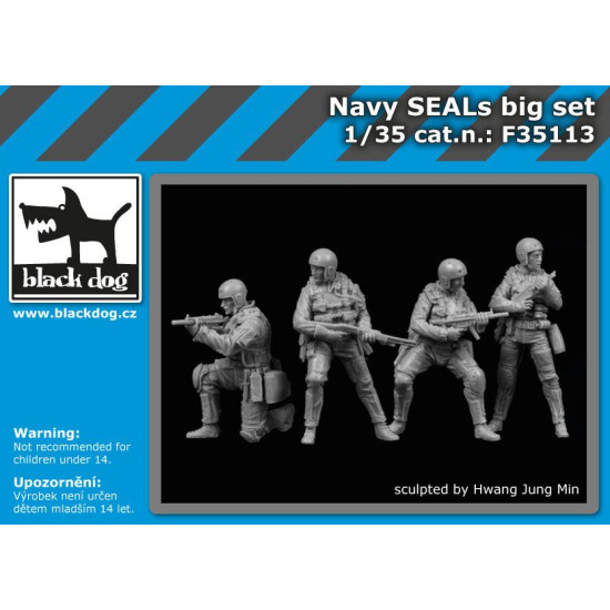 Black Dog F35113 1/35 Navy Seals big set