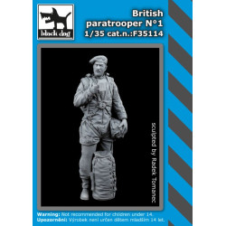 Black Dog F35114 /35 British paratroper #1