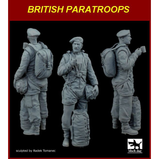 Black Dog F35114 /35 British paratroper #1