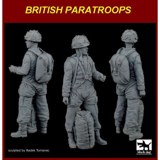 Black Dog F35115 1/35 British paratroper #2