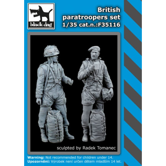 Black Dog F35116 1/35 British paratroper set