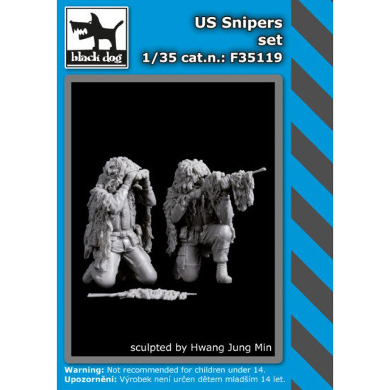 Black Dog F35119 1/35 US snipers set