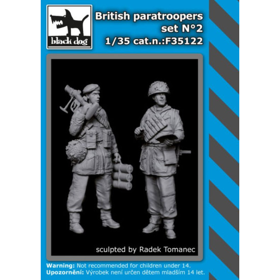 Black Dog F35122 1/35 British paratropers set #2